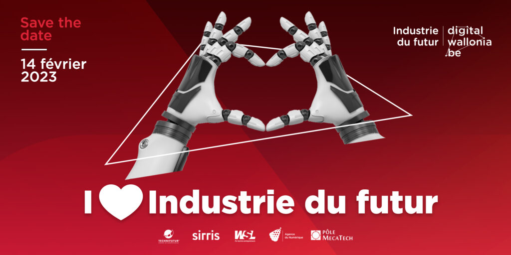 Presentation of the WalHub EDIH ambition at the I ♥ Industrie du futur event – 14/02/23